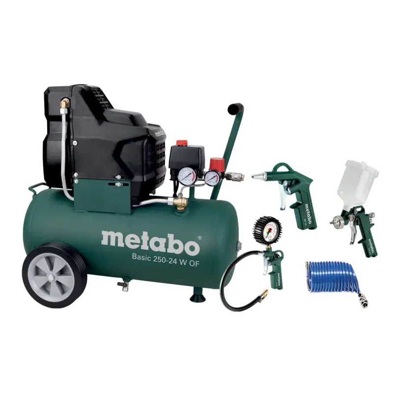Metabo Basic 250-24 Of Set 690865000 Kompressorer Basic