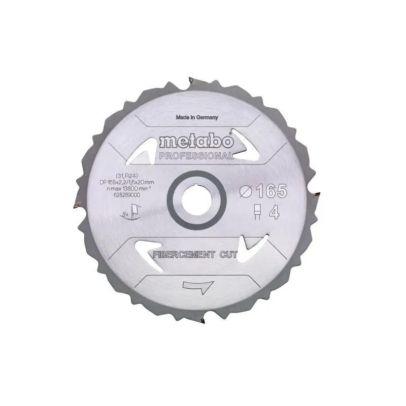 Metabo 4061792173767 628297000 Rundsavklinge Fibercement Cut Kvalitet Professional Til Håndrundsav