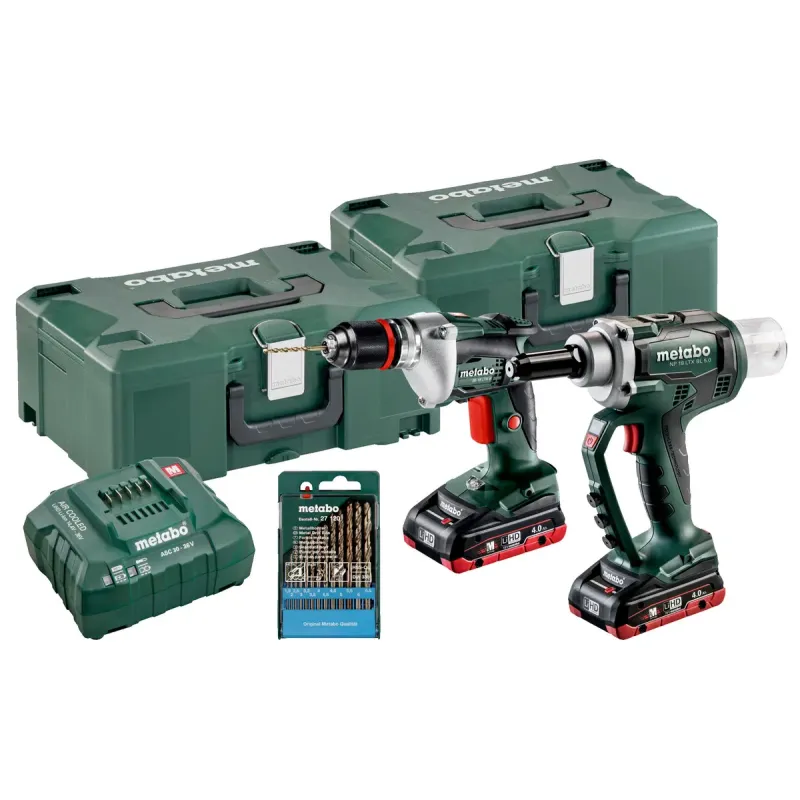 Metabo Set Np 18 Ltx Bl Be 18 Ltx 691084000 Akku-maskine Som Sæt