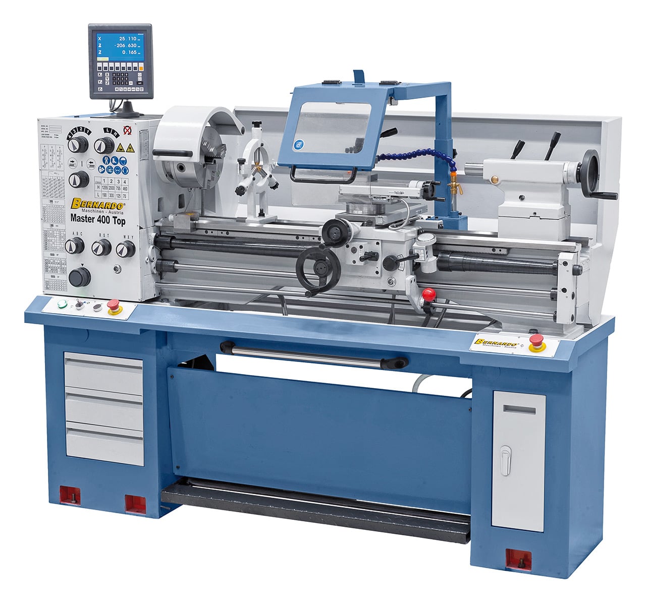 Metal Drejebænk Master 400 Top Inkl   -akset Digital Es-12   3x400v