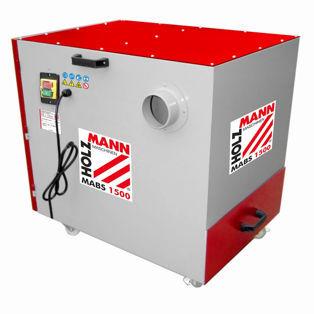 Metalspånopsamler Mabs1500 400v Holzmann