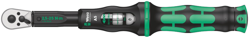 Momentnøgle Click-torque A5     Quot  4kt    -25 Nm