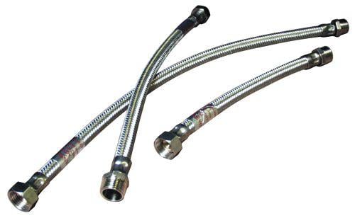 Monteringsslange Rustfri Lige 20 Cm