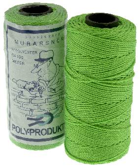 Murarsnöre Polyester Vitt