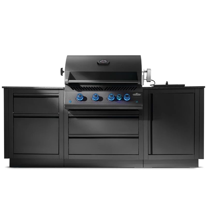 Napoleon Oasis Compact Komplet Udekøkken  Matsort Odk105mk-big32p