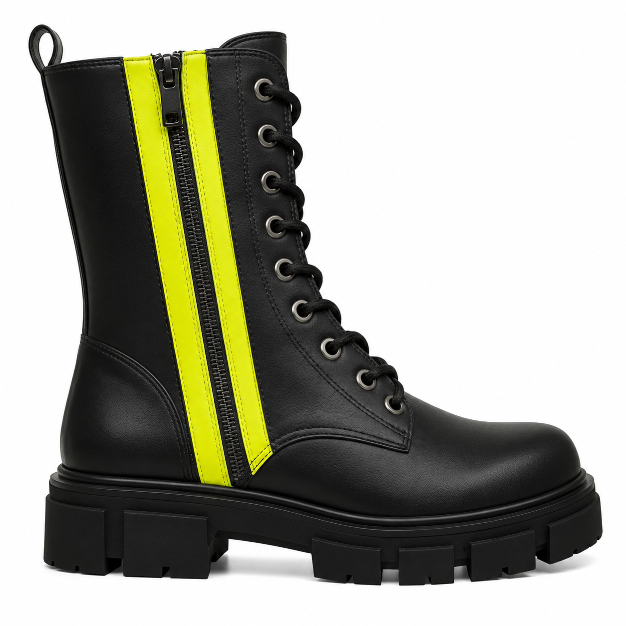 Neon Rebel Lace Boot 40