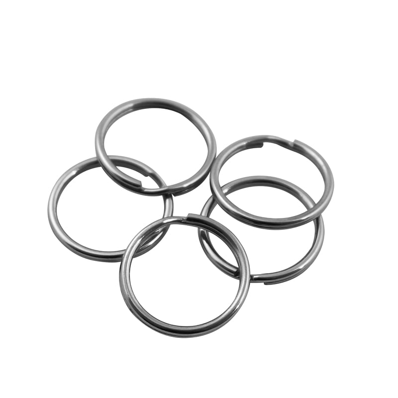 Nøglering ø24 Mm Forniklet 10 Stk Pakning