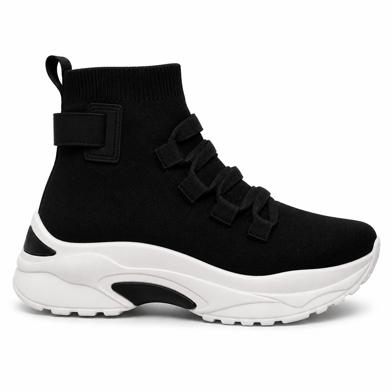 Noir Zip Sneaker 41