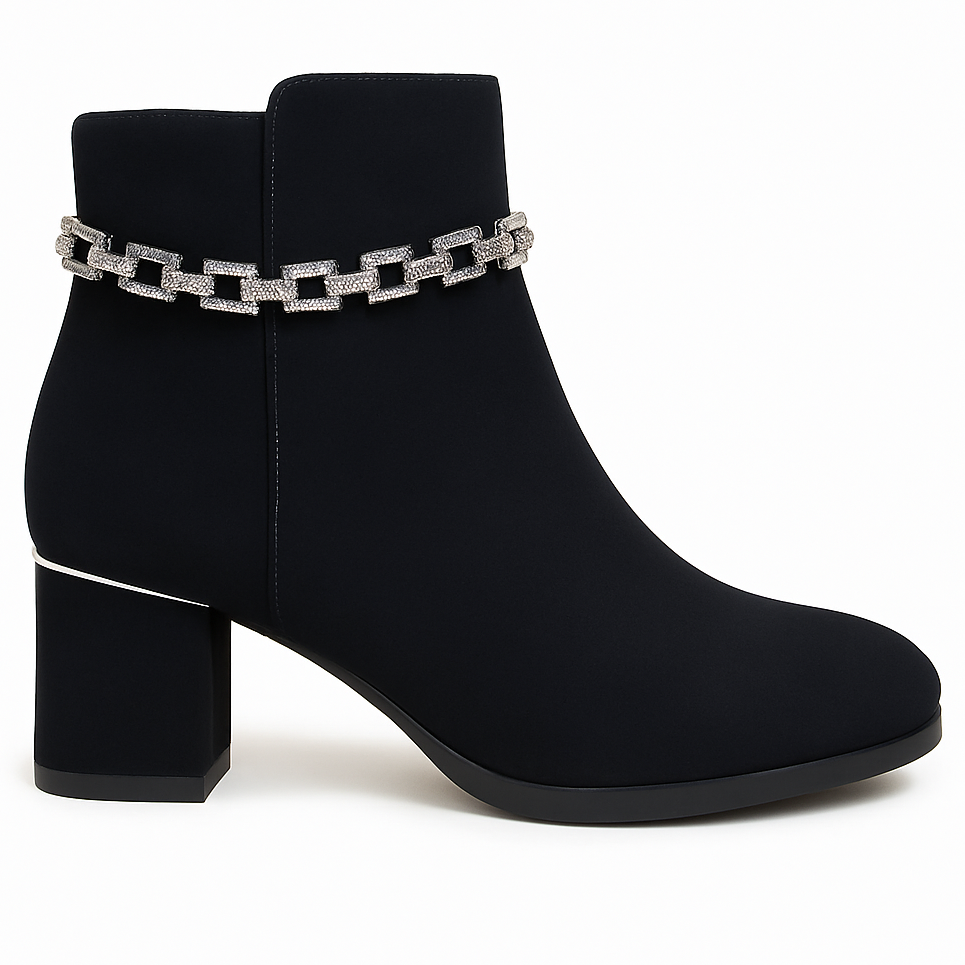 Noira Chain Heel Boot 40