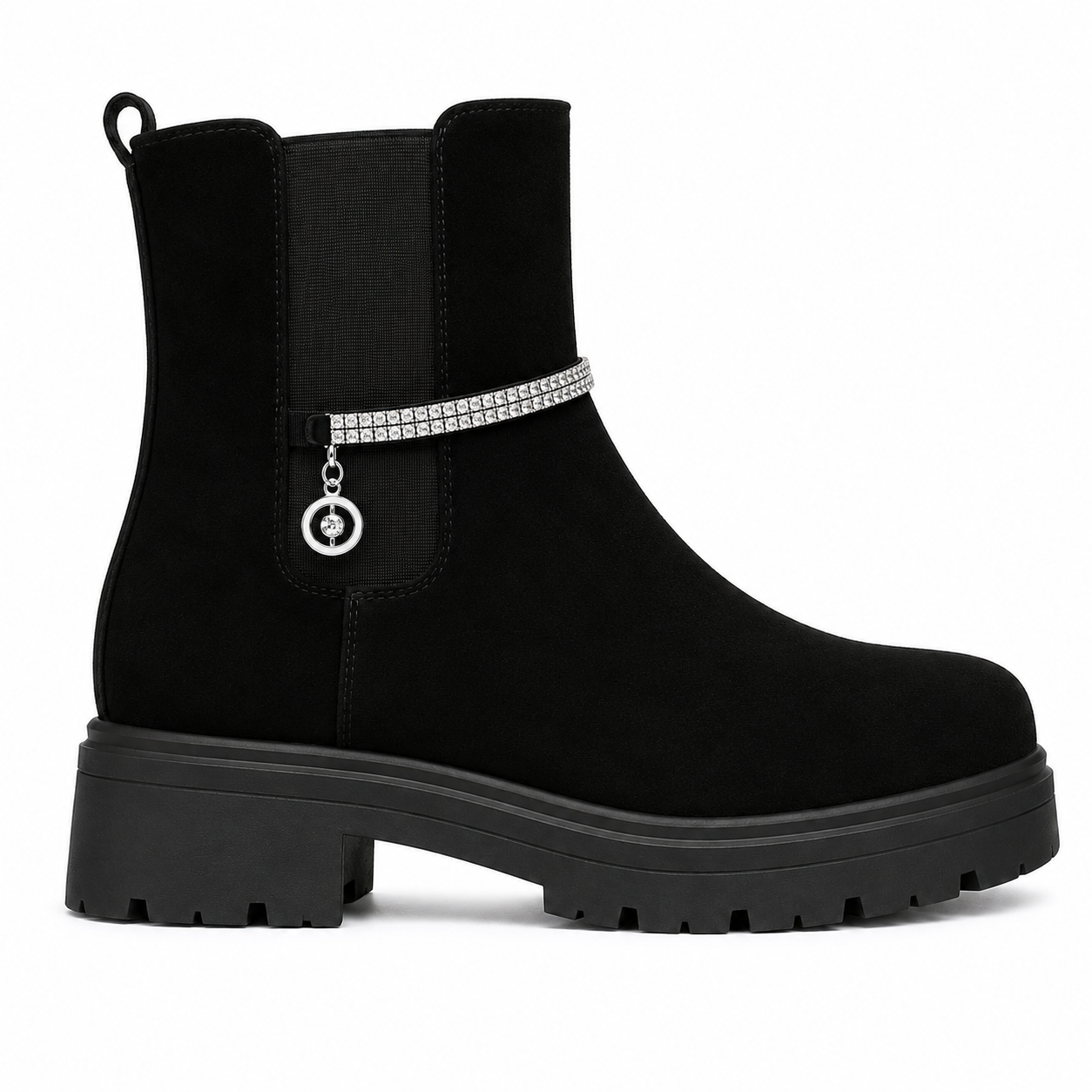 Noira Crystal Chelsea Boot 41