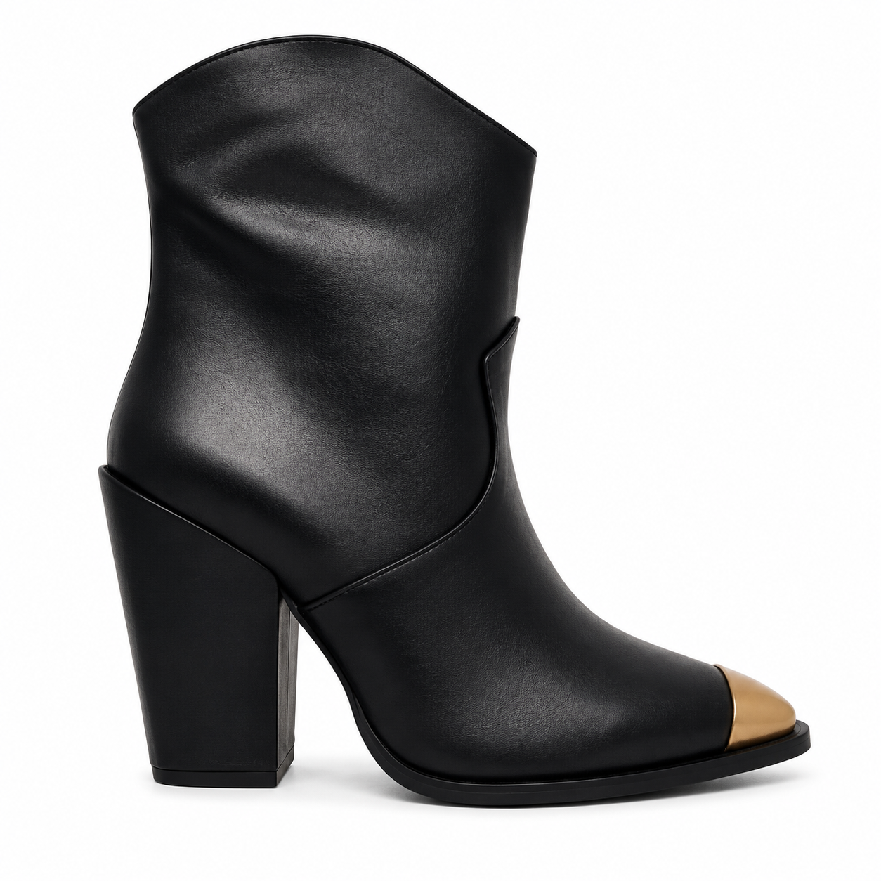 Noira Gold Heel Boot 41