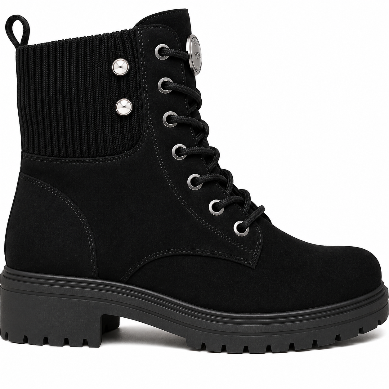 Noira Knit Pearl Boot 40