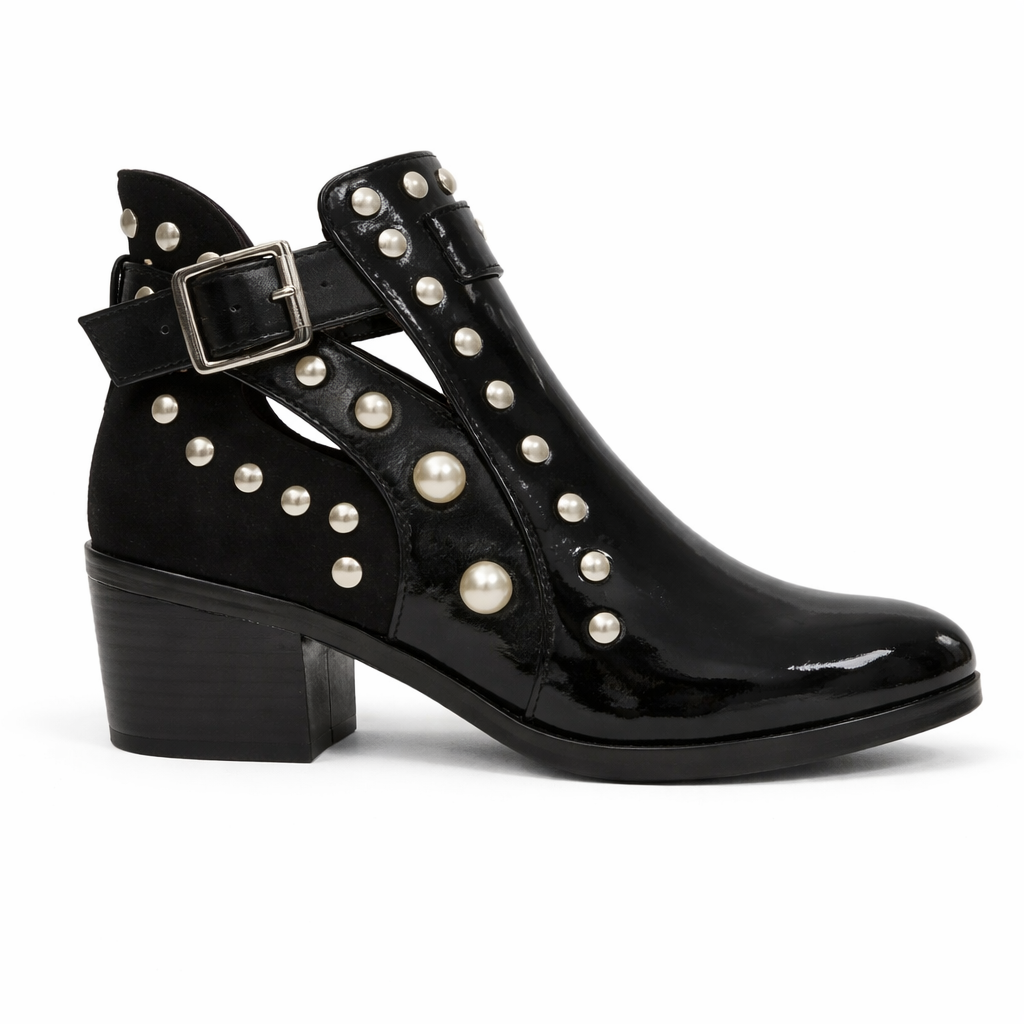 Noira Stud Heel Boot 39
