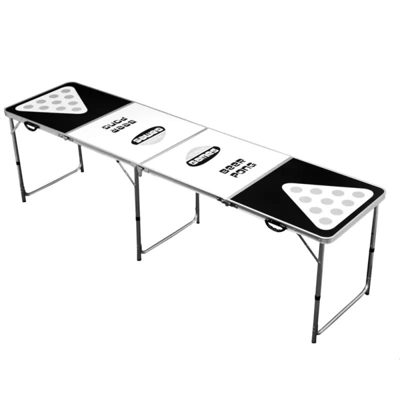 Nordic Games Beer Pong Table Inkl  24 Krus   24 Bolde 240x60 Cm 809-036