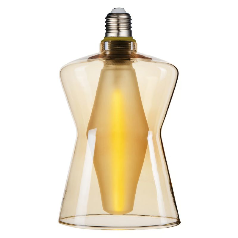Nordlux Deco E27 Cone 15 Dim Pære Ravfarvet