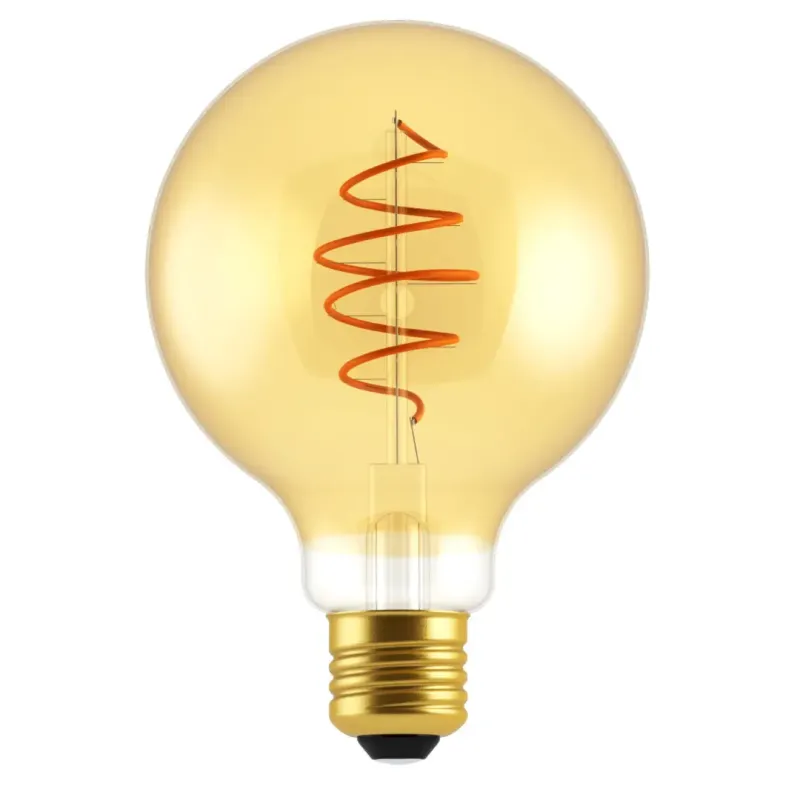 Nordlux E27 G95 Deco Dim Pære Goldcolor