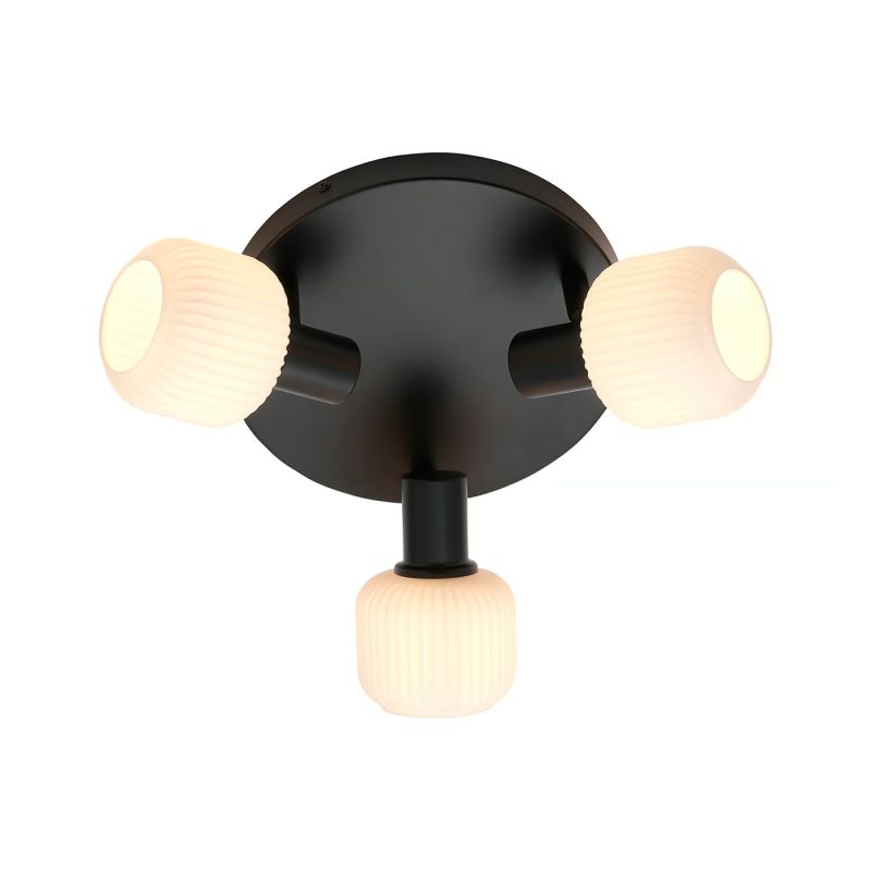 Nordlux Milford Mini  -rondel Loftlampe Sort