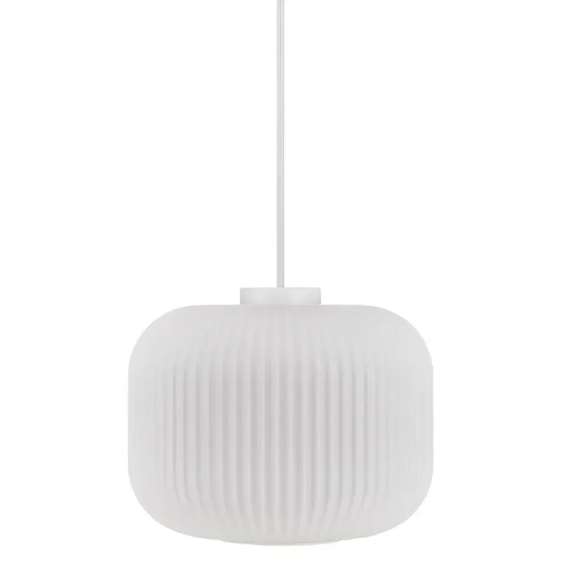 Nordlux Milford 30 Pendel Opal Hvid