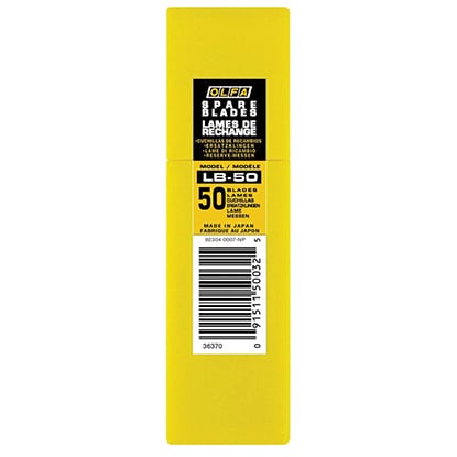 Olfa Lb-50 Knivblade Bræk-af 18mm Pakke Med 50 Stk