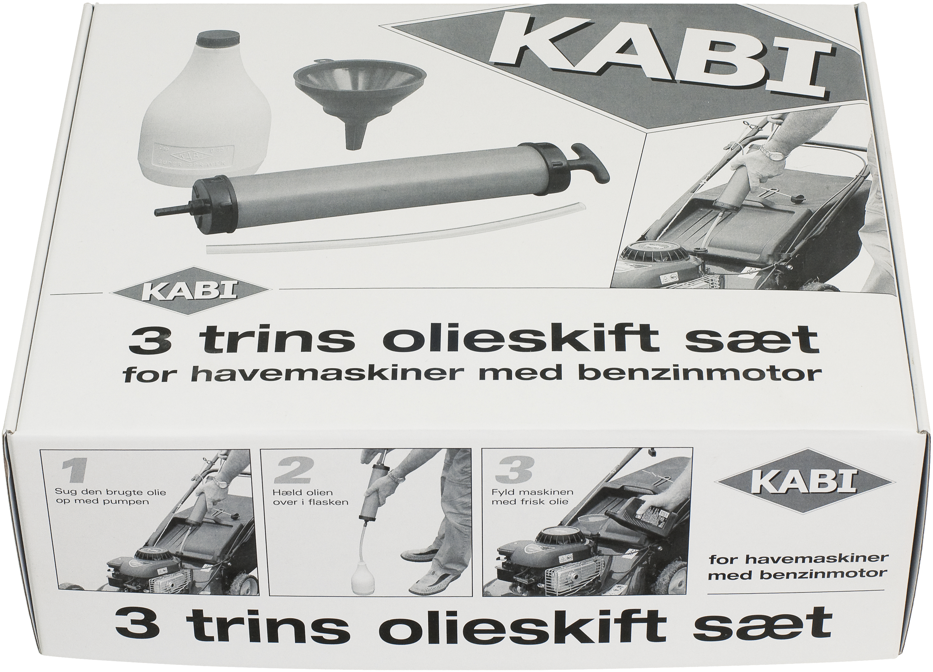 Olieskift Sæt   Trins