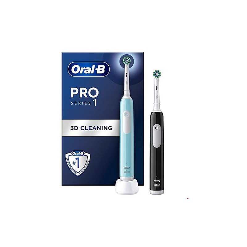 Oral-  Pro Series   Duo Sort Og Blå El-tandbørste