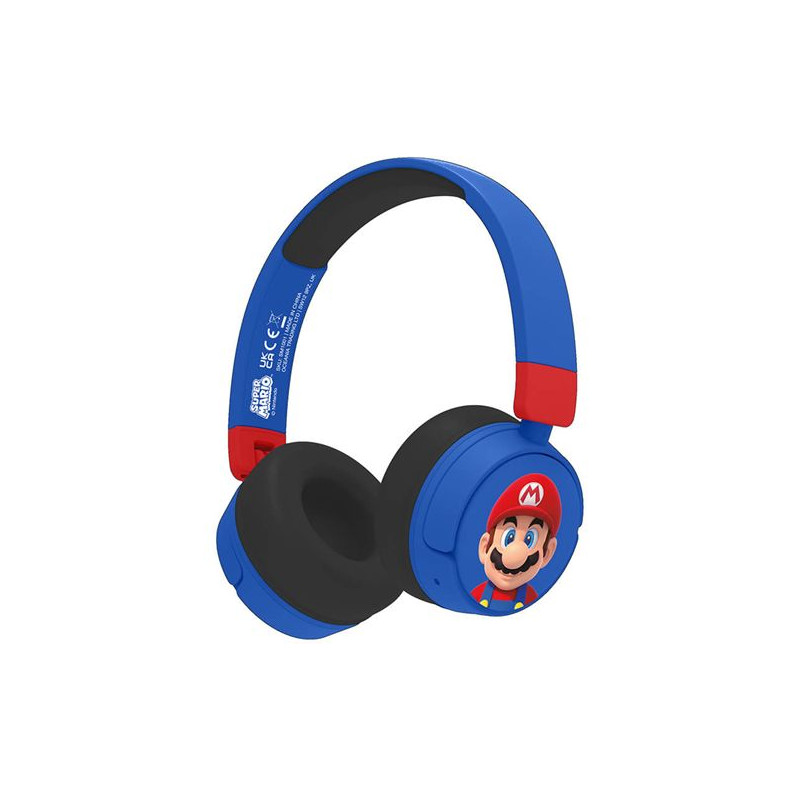 Otl Super Mario Headphone On-ear  Kids Wireless 85 95db Børne Hovedtelefoner