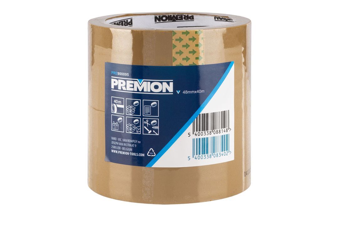 Pakketape 48 Mm   40     St  Brun