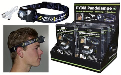 Pandelygte Cre Genopladelig