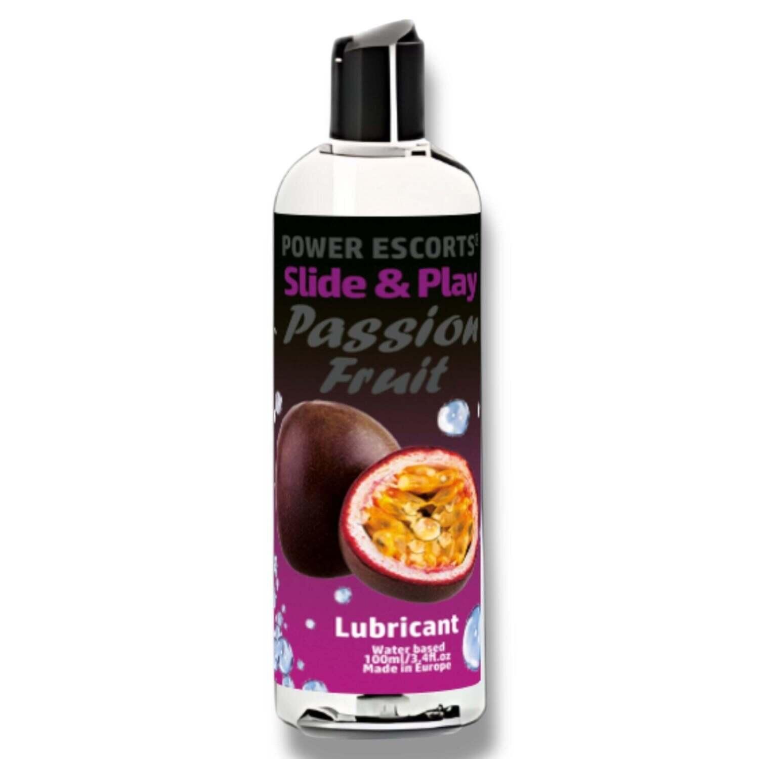 Passion Fruit Lubricant  Slide   Play  Waterbased
