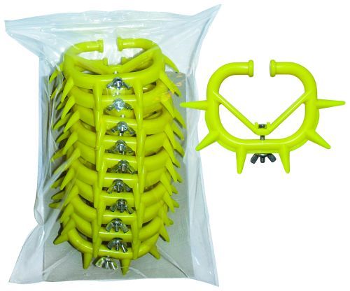 Pattebøjle Nylon     Gul   10 Stk