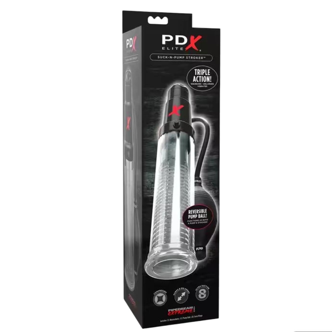 Pdx Elite Suck- -pump Stroker
