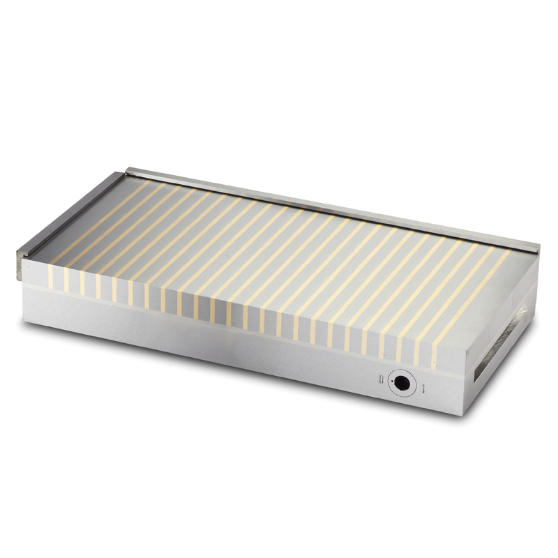 Permanent Magnetplan 300x600 Mm For Fræseopgaver Med Holdekraft Op Til 150   Cm2  Pol Afstand   12 Mm