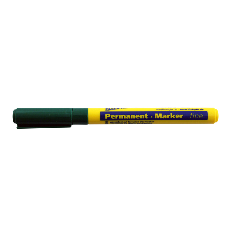 Permanent Marker Mm Grøn Rund Spids Model 0792