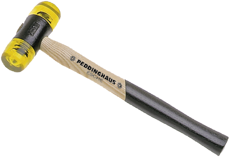 Plastikhammer Askeskaft 22 Mm