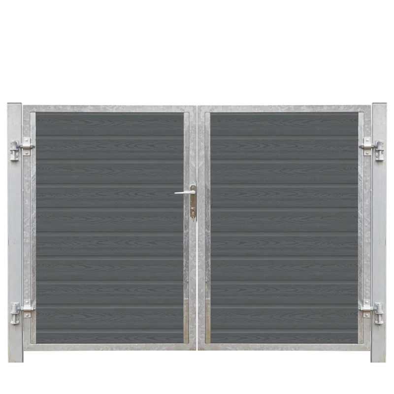 Plus Artura Dobbeltlåge Hi 197ã 135 Cm   16 Cm Galvaniserede Stålstolper   17292-