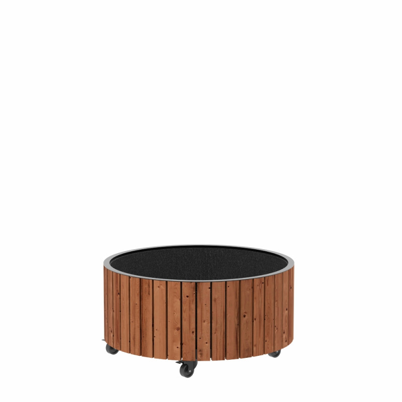 Plus Circle Plantekasse ø70 35 Cm Thermowoodâ  18374-