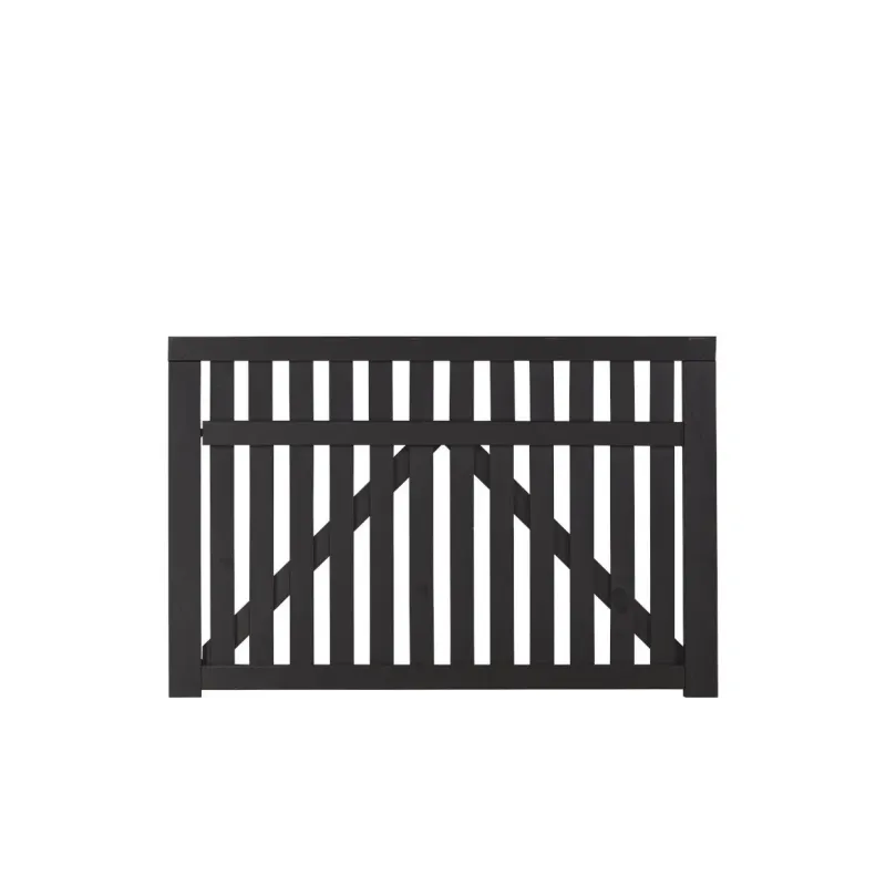 Plus Country Havelåge 150x98 Cm Grundmalet Sort 13433-15