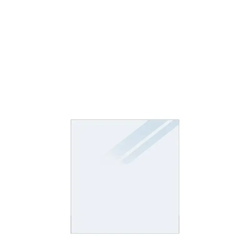 Plus Frosted Glaselement 86x91 Cm Hærdet   Mm Frosted Glas 1753905