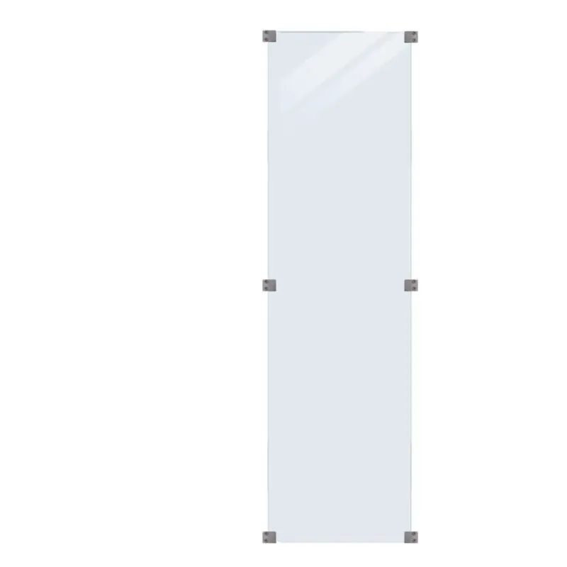 Plus Glashegn 55 4x176 Cm  6mm Hærdet Glas 175342-