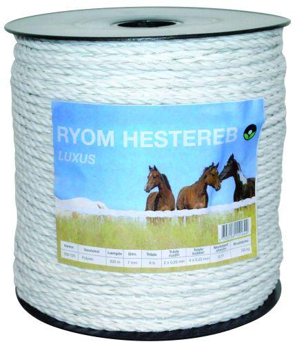 Polyreb Hvid Luxus 200 Meter