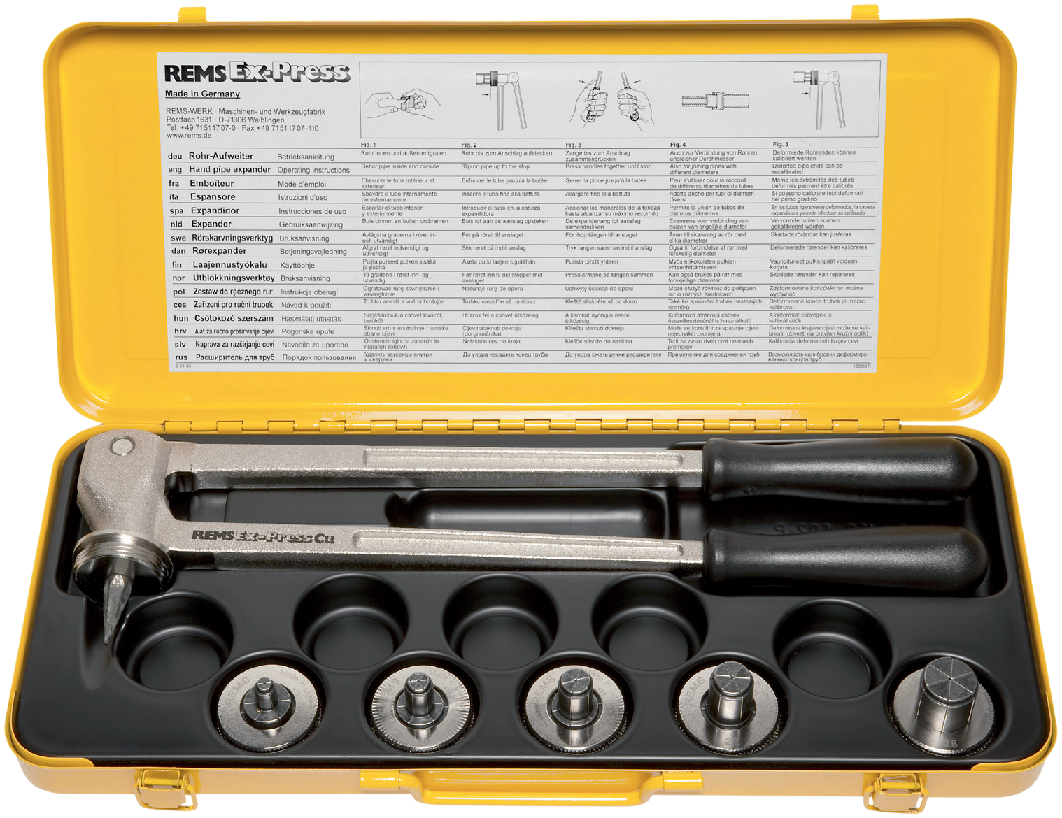 Rems Expandersæt Ex-press     12-22 Mm