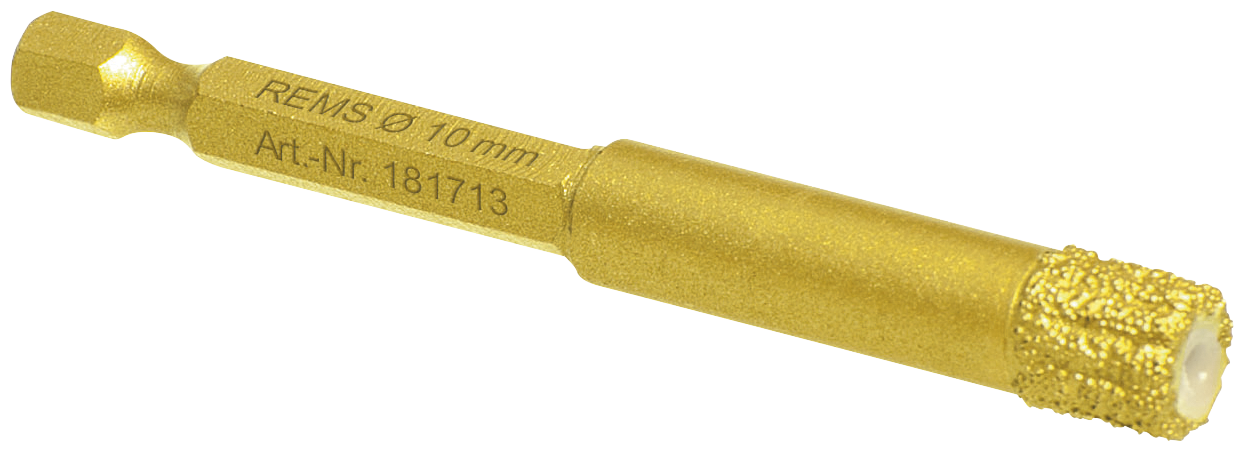 Rems Flisebor Diamantbesat 10 Mm