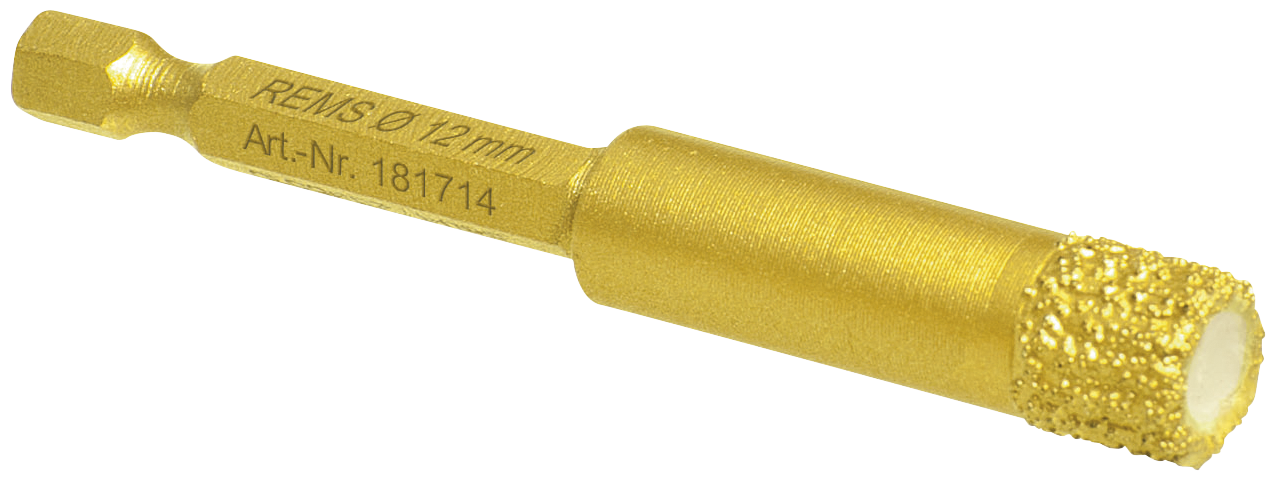 Rems Flisebor Diamantbesat 12 Mm