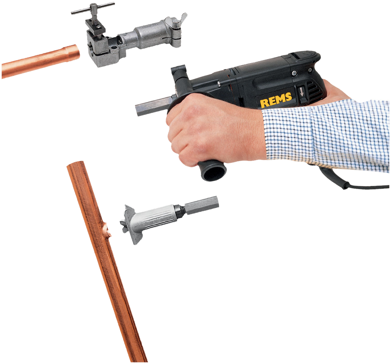 Rems Rørexpander Sæt Twist Hurrican Combi4 12-22mm