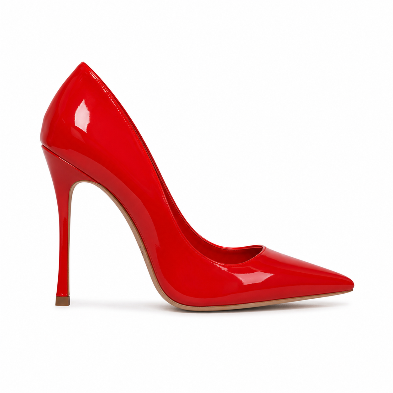 Ruby Red Lak Stiletter 40