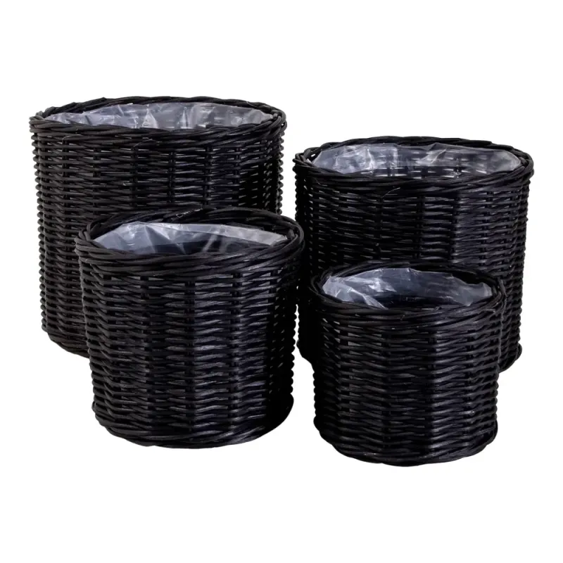 Runde Kurve   Sort Med Plastik Indeni 4401121