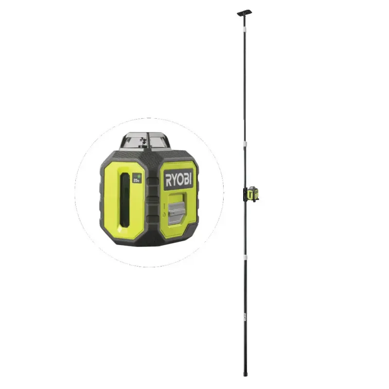 Ryobi Linjelaser Grøn Inkl Teleskopstang Rb360gll-