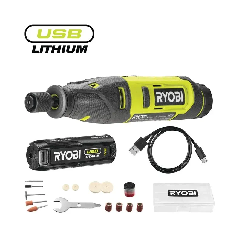 Ryobi Roterende Multiværktøj Startsæt Rrt4-120ga15