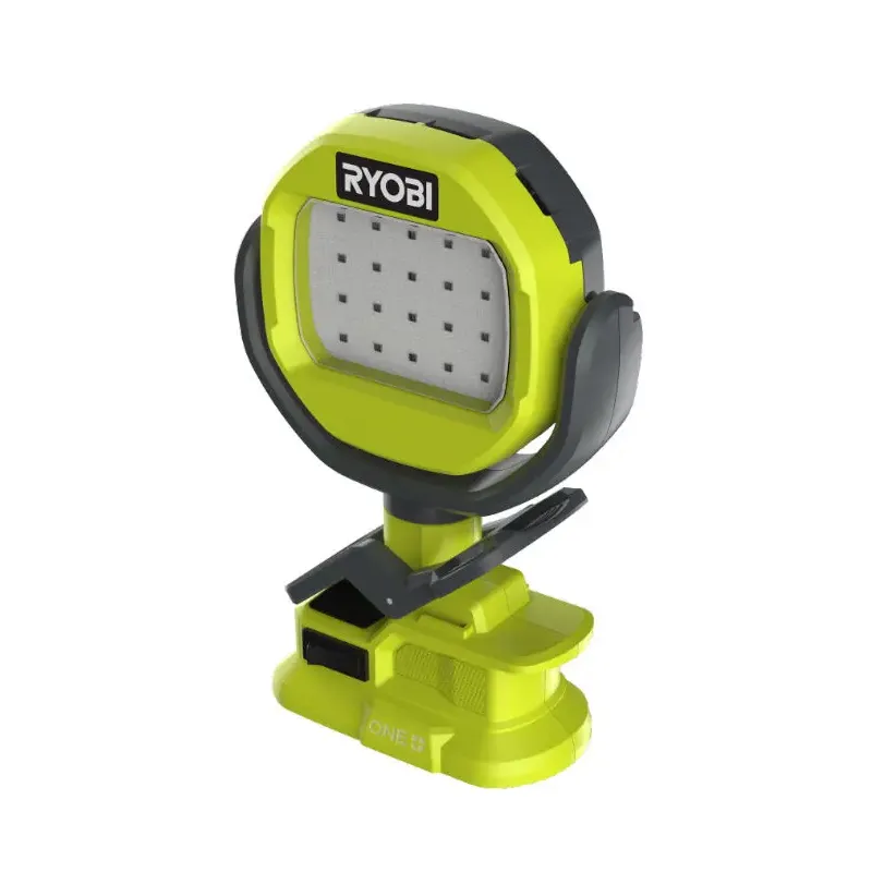 Ryobi 18v Led-lampe Med Klemme  Rlcl18-