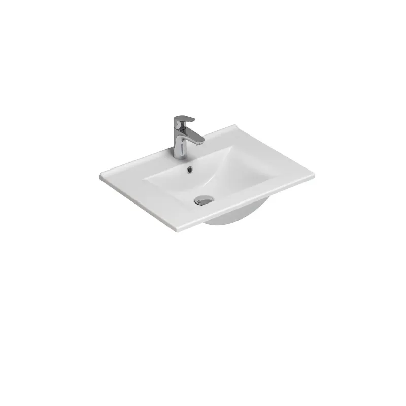 Scanbad Multo Vask Amber 61x45   Cm  Hvid